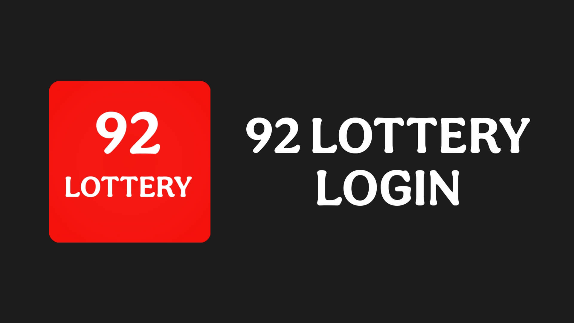 92 Lottery Image